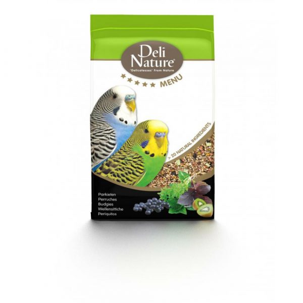 5x Deli Nature 5 Sterren Menu Parkiet 800 gr