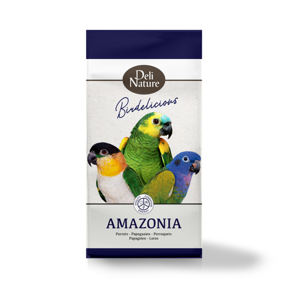 5x Deli Nature Birdelicious Papegaaien Amazonia 750 gr