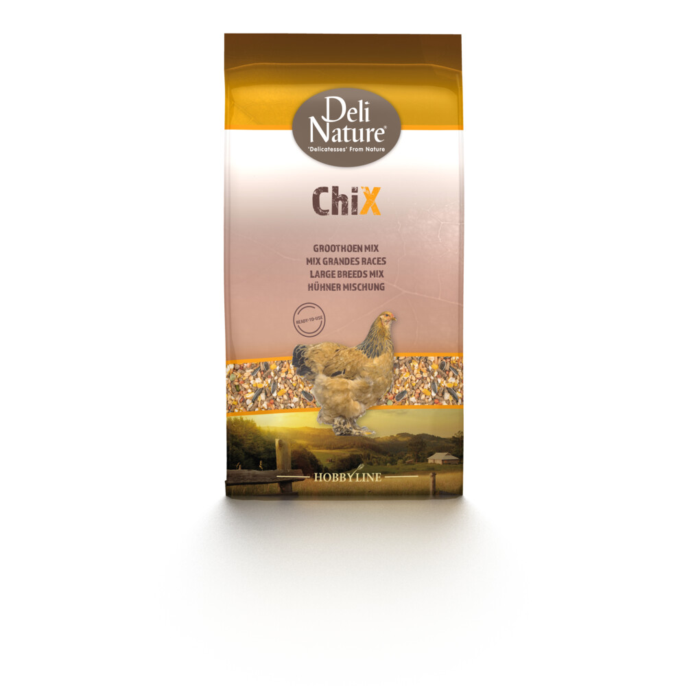 4x Deli Nature Chix Kant en Klaar Groothoen Mix 4 kg