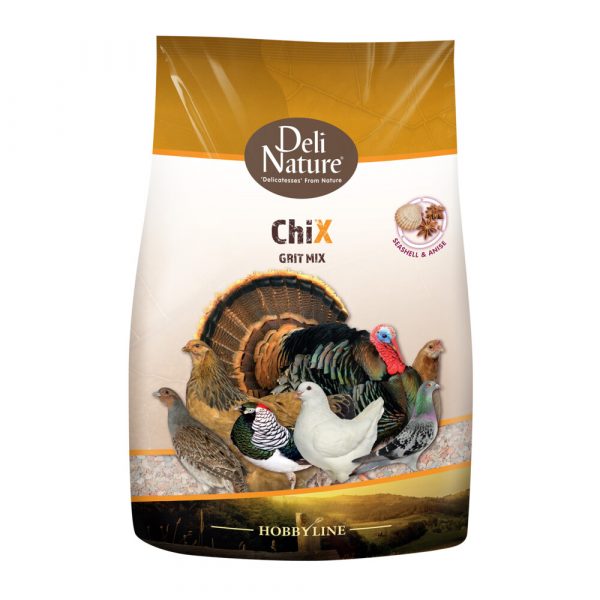 6x Deli Nature Chix Kippen Grit 3 kg