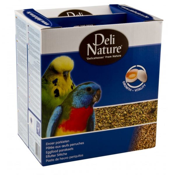 4x Deli Nature Eivoer Parkieten 1 kg