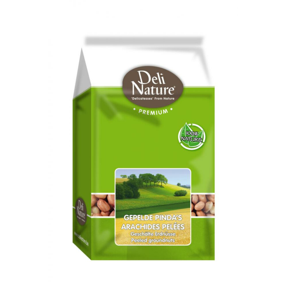 10x Deli Nature Gepelde Pinda's 1 kg