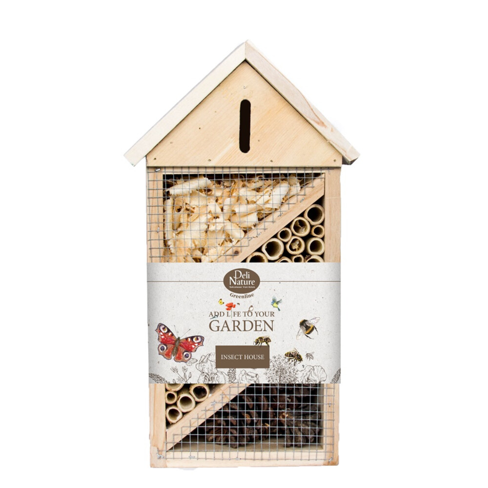 6x Deli Nature Greenline Insect House