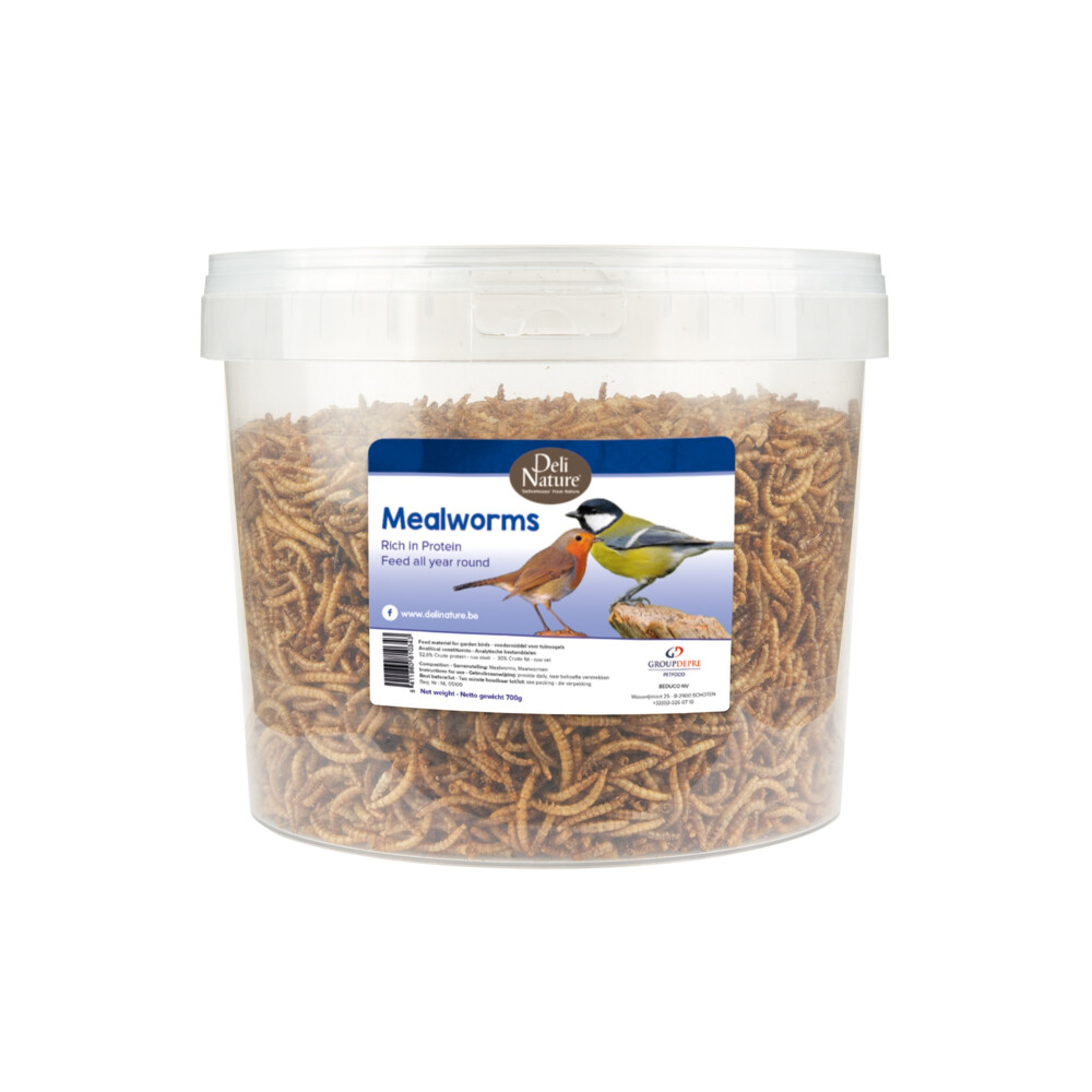 Deli Nature Greenline Meelwormen 700 gr