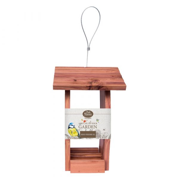 4x Deli Nature Greenline Seed Feeder XL