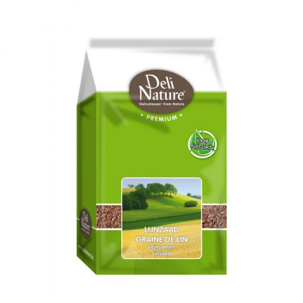 10x Deli Nature Lijnzaad 1 kg