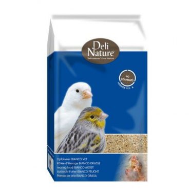 4x Deli Nature Opfokvoer Vet Bianco 1 kg