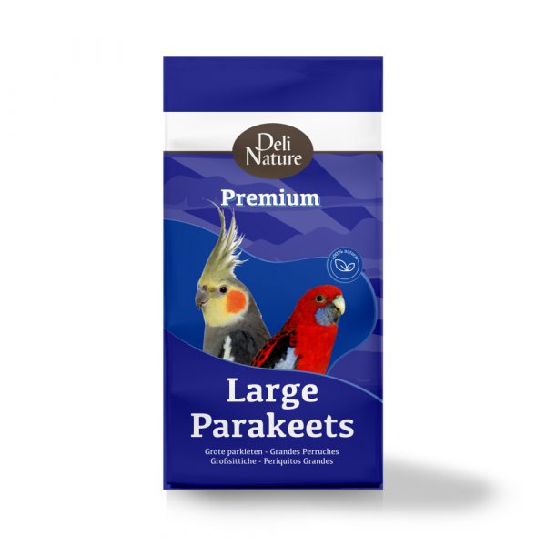 10x Deli Nature Premium Grote Parkiet 1 kg