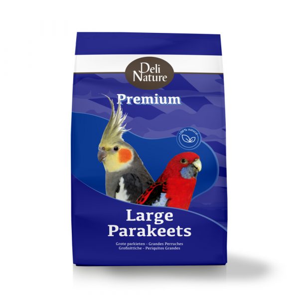 4x Deli Nature Premium Grote Parkiet 4 kg