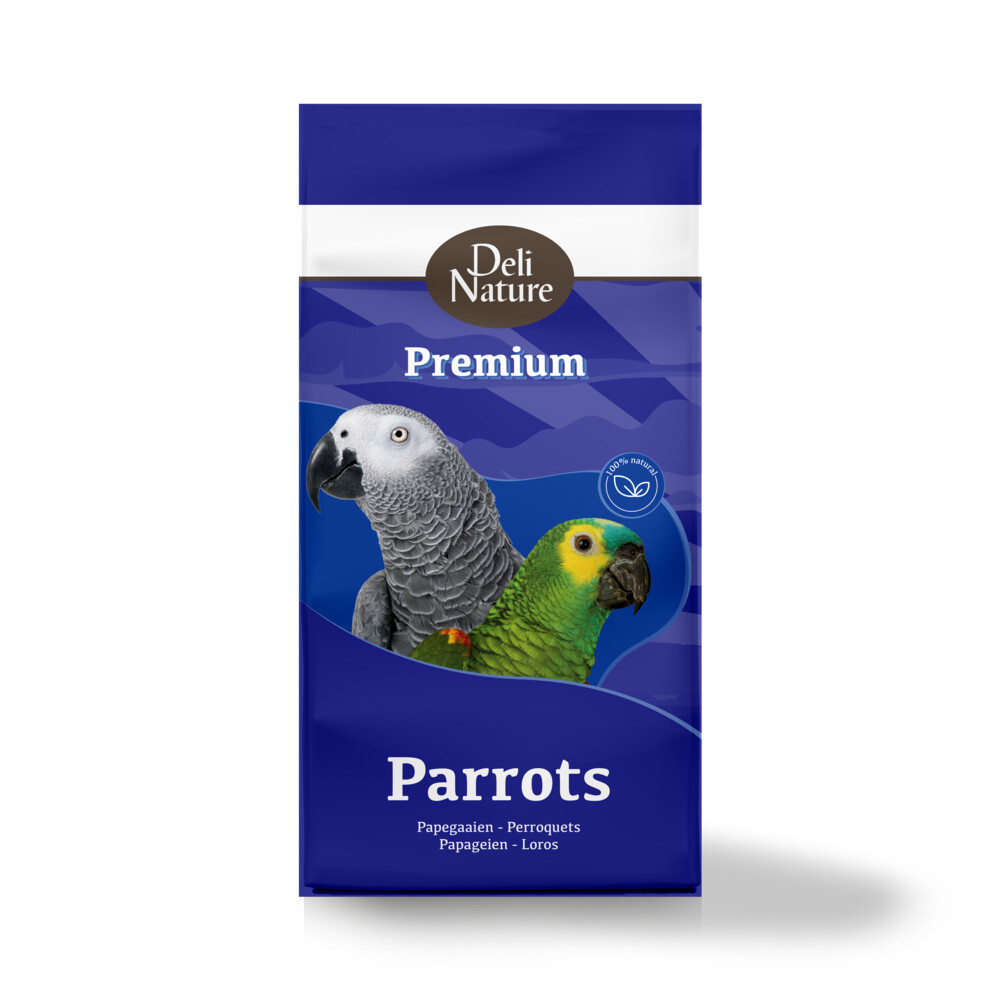 10x Deli Nature Premium Papegaai 800 gr