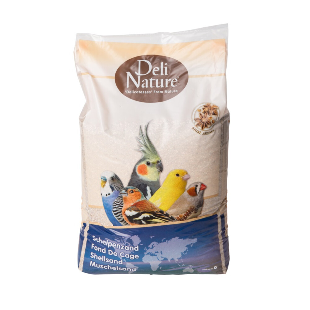 Deli Nature Schelpenzand Bruin 20 kg