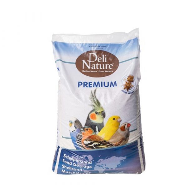 Deli Nature Schelpenzand Premium Wit 20 kg