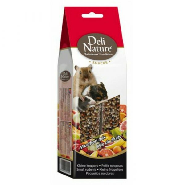 7x Deli Nature Snacks Kleine Knagers Vruchten 80 gr