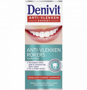 6x Denivit Tandpasta Anti-Vlekken Rokers 50 ml