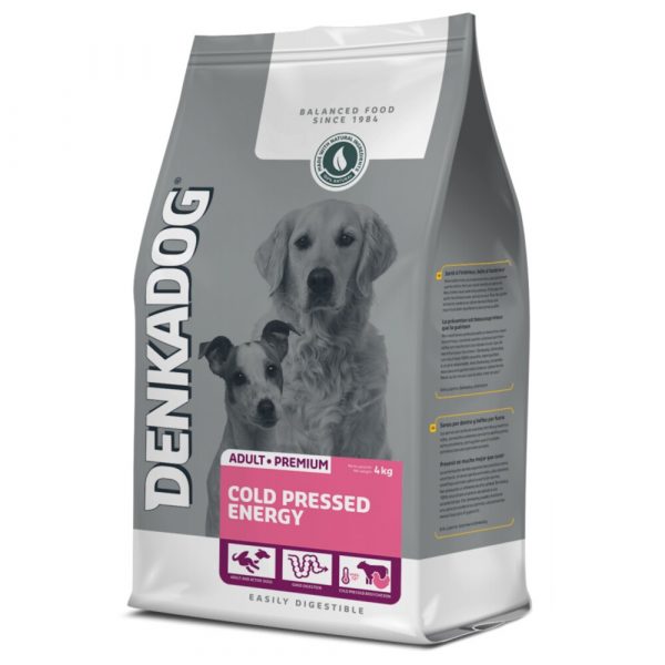 3x Denkadog Hondenvoer Cold Pressed Energy 4 kg