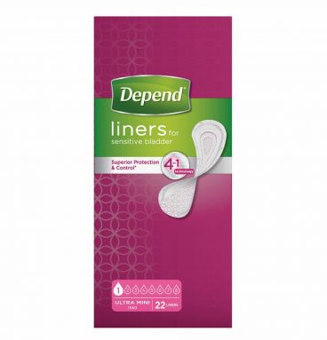 Depend Liner Ultra Mini 22 stuks