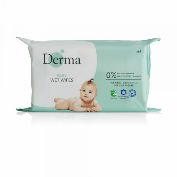 Derma Eco Billendoekjes 64 doekjes