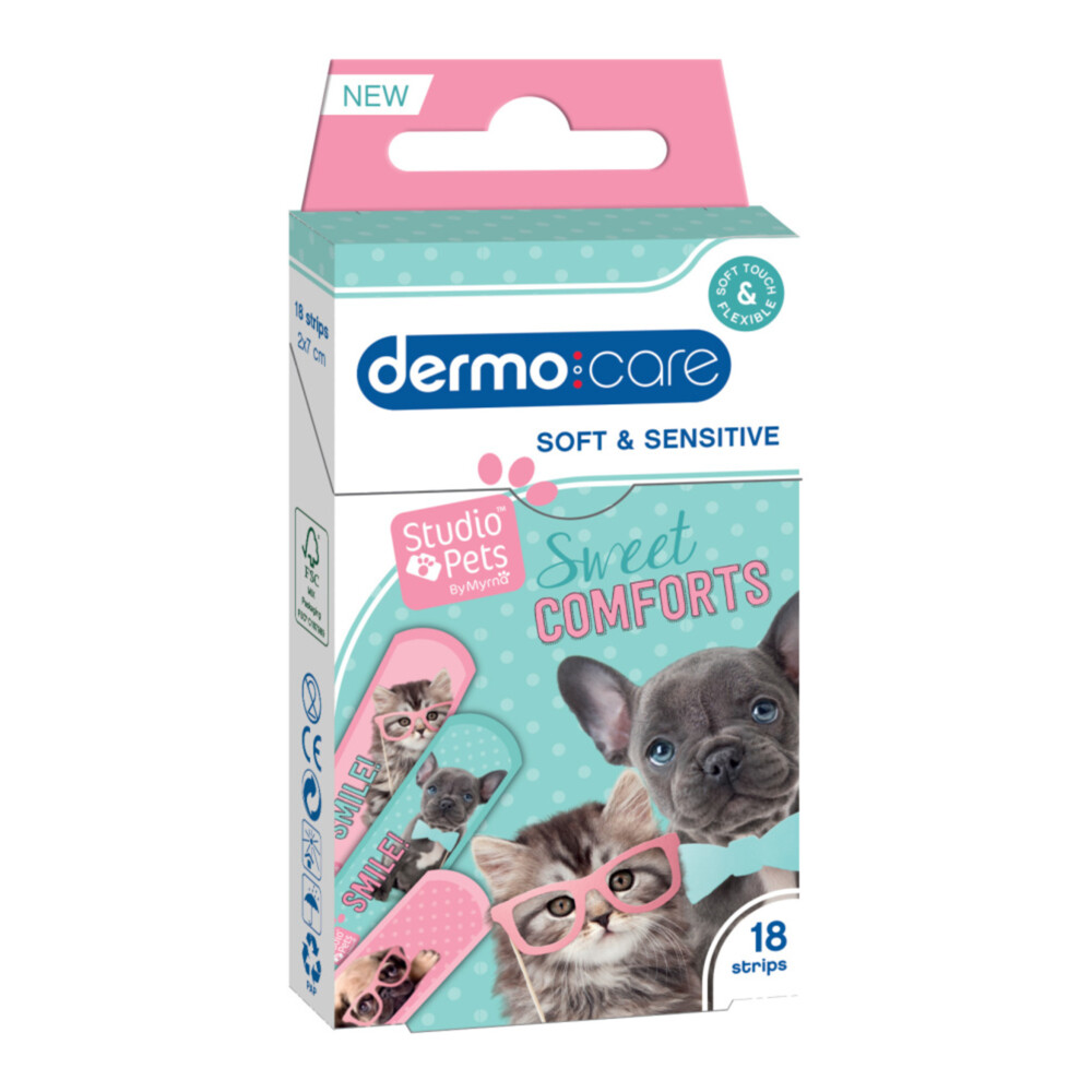 Dermo Care Studio Pets Pleister 18 stuks