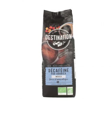 3x Destination Decaf Gemalen Bio 250 gr