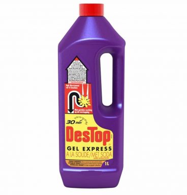 2x Destop Ontstopper Gel Express met Soda 1 liter