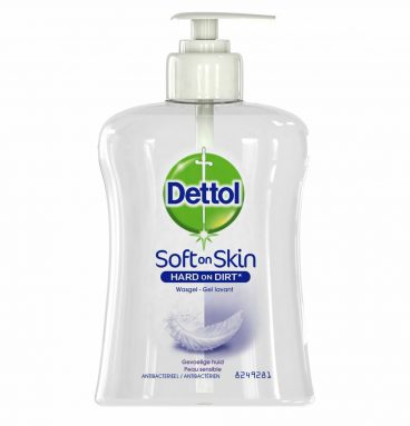 6x Dettol Handzeep Gevoelige Huid 250 ml