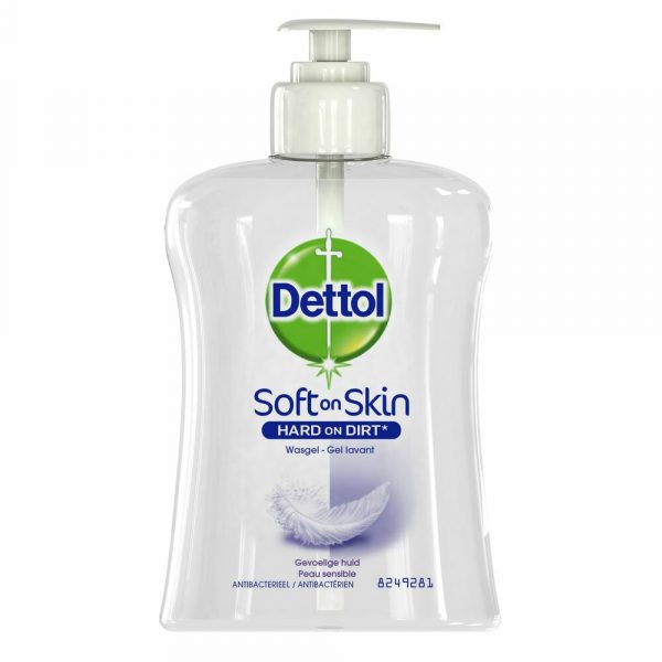 6x Dettol Handzeep Gevoelige Huid 250 ml