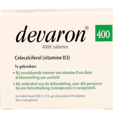 Devaron Vitamine D 400IE 90 tabletten