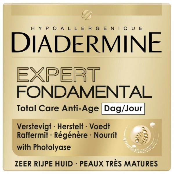 3x Diadermine Dagcreme Expert Fondam 50 ml