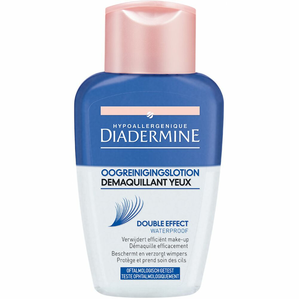 6x Diadermine Oogreinigingslotion Double Effect 125 ml