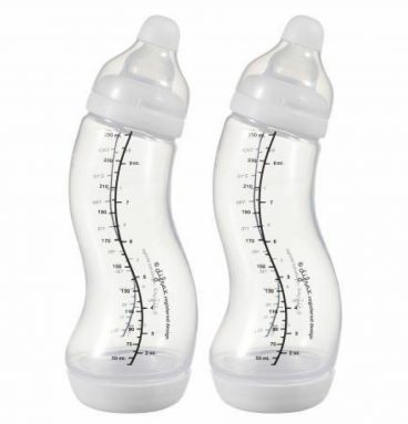 Difrax S-Fles Duopack Wit 2 x 250 ml