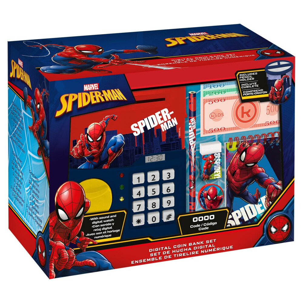 Digitale Spaarpot Spiderman