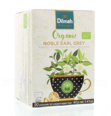 3x Dilmah Earl Grey Noble Thee Bio 20 stuks