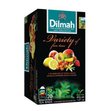 3x Dilmah Fruit Variety Thee 20 stuks