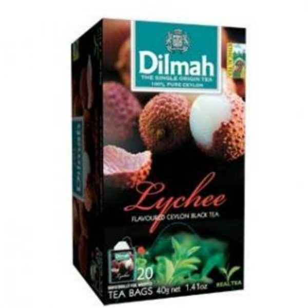 3x Dilmah Lychee Thee 20 stuks