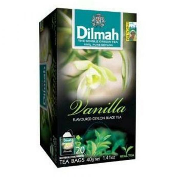 3x Dilmah Vanille Thee 20 stuks