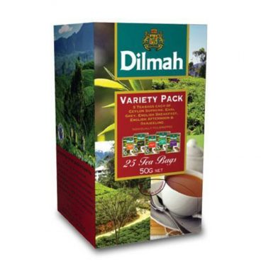 3x Dilmah Variety 25 Thee 25 stuks