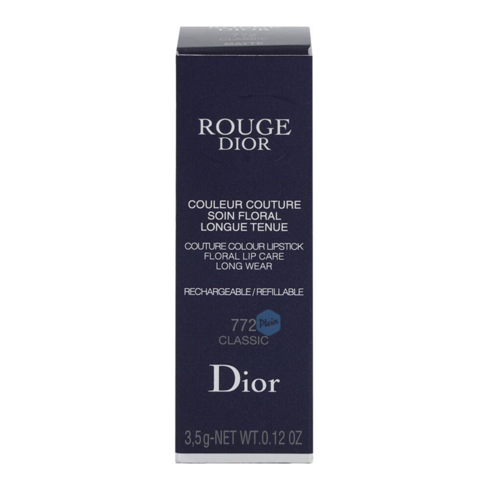 Dior Rouge Dior Lipstick Matte Finish 772 Classic 3