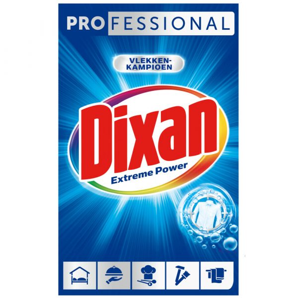 2x Dixan Professional Waspoeder Witte&Gekleurde Was 6