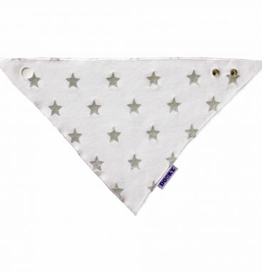 Dooky Dribble Bib Silver Star