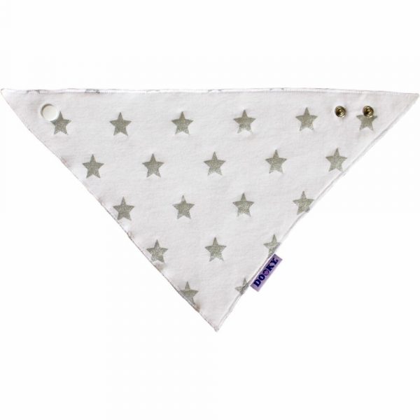 Dooky Dribble Bib Silver Star