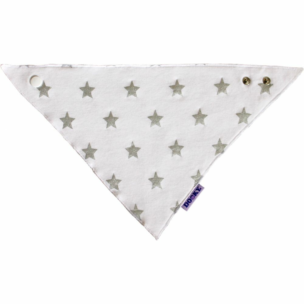 Dooky Dribble Bib Silver Star