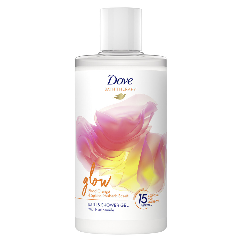 Dove Bath Therapy Glow Badschuim&Douchegel 400 ml