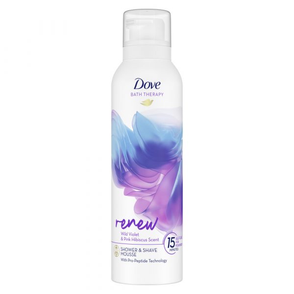 6x Dove Bath Therapy Renew Douche-&Scheerschuim 200 ml