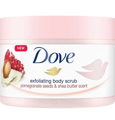 4x Dove Body Scrub Pomegranate&Shea butter 225 ml