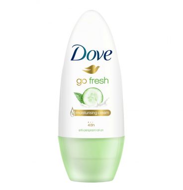 6x Dove Deodorant Roller Go Fresh Cucumber 50 ml