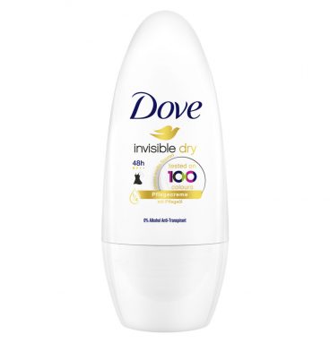 6x Dove Deodorant Roller Invisible Dry 50 ml