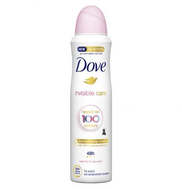 6x Dove Deodorant Spray Invisible Care Anti Transpirant 150 ml