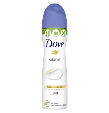 6x Dove Deodorant Spray Original Compressed 75 ml