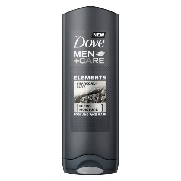 6x Dove Douchegel Charcoal&Clay 250 ml