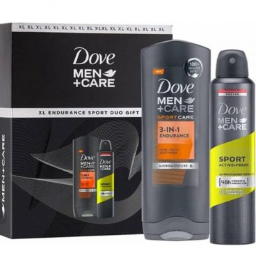 Dove Men+ Care XL Endurance Sport Duo Douchegel&Deospray Giftset 1 Set